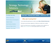 Tablet Screenshot of firstfax.firsttech.net
